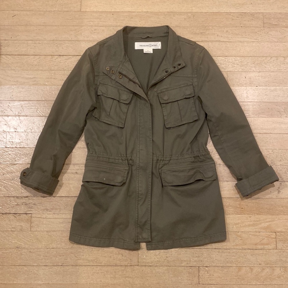 Green Army Jacket Size S